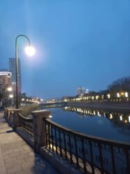 图片[2]-合肥沿河路漂亮的夜景，此生难忘，永远不会忘记曾经如何走遍合肥市区的每一条街道-超别界度